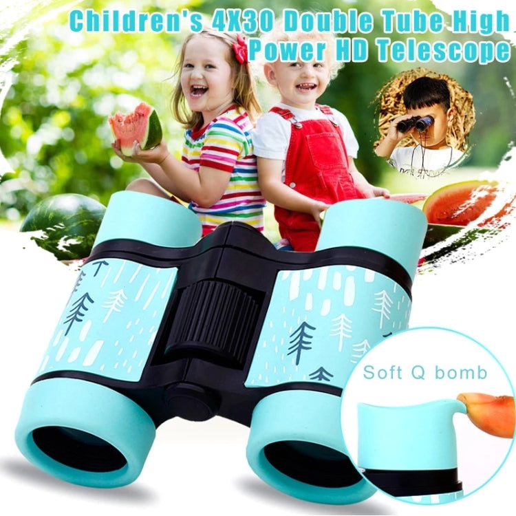 4X30 Binocular Telescope Bird Watching Telescope Gifts for Children(Rain Season Red) - Binoculars by PMC TechLife | Online Shopping South Africa | PMC TechLife