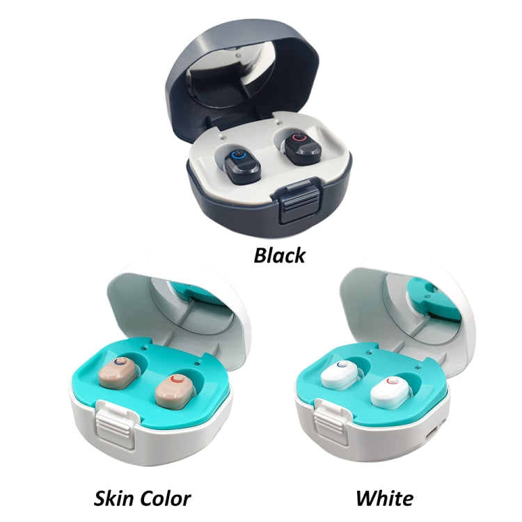 TWS On-Ear Sound Amplifier Hearing Aid with Charging Compartment(Skin Color) - free shipping - PMC TechLife - Order now!
