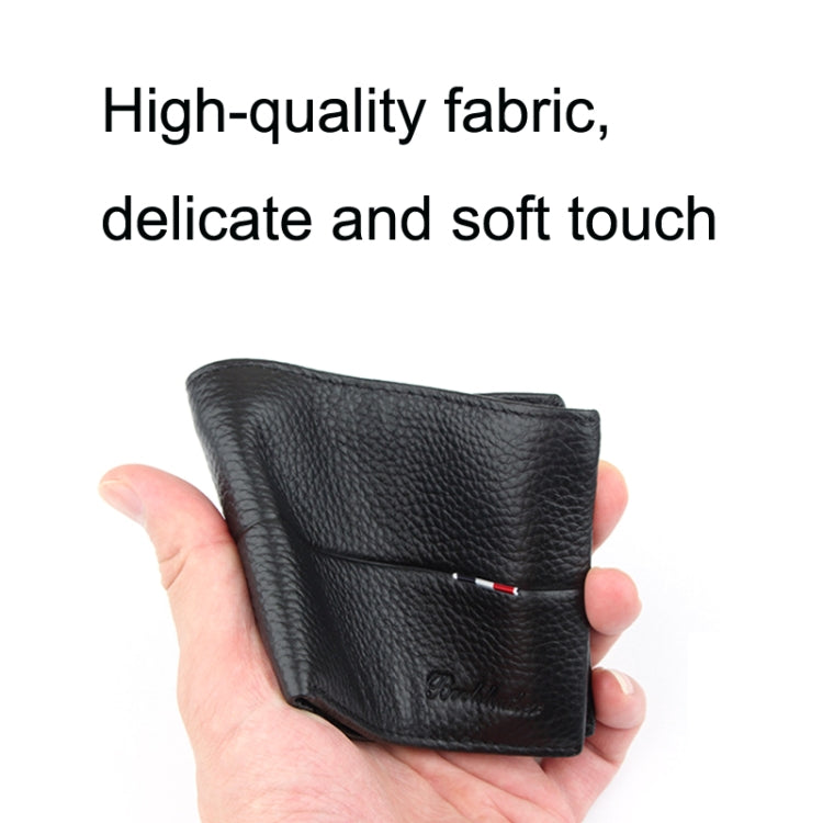 Baweisi A-6595-1 Men Casual Short RFID Wallet Multifunctional Card Holder - Antimagnetic RFID Package by Baweisi | Online Shopping South Africa | PMC TechLife | Buy Now Pay Later Mobicred