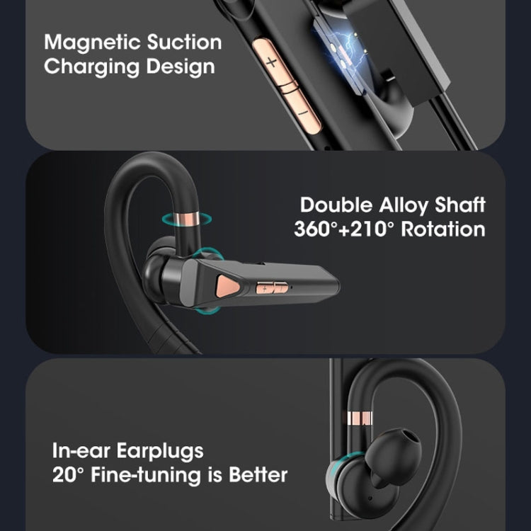 Bluetooth ENC Call Noise Reduction Hanging Earphones, Style: Jerry Chip Single Earphone - Bluetooth Earphone by PMC Jewellery | Online Shopping South Africa | PMC Jewellery