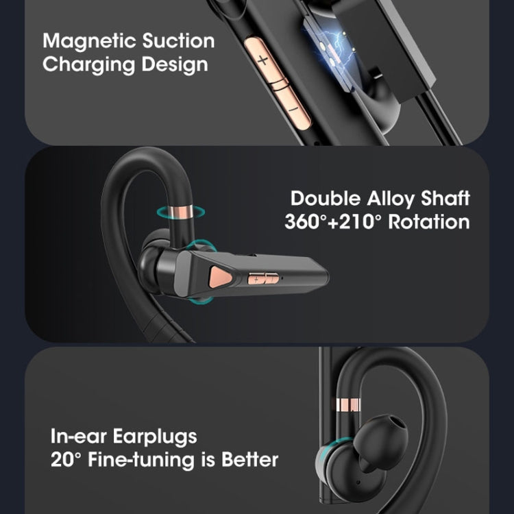 Bluetooth ENC Call Noise Reduction Hanging Earphones, Style: Jerry Chip With Charged Bin - Bluetooth Earphone by PMC Jewellery | Online Shopping South Africa | PMC Jewellery