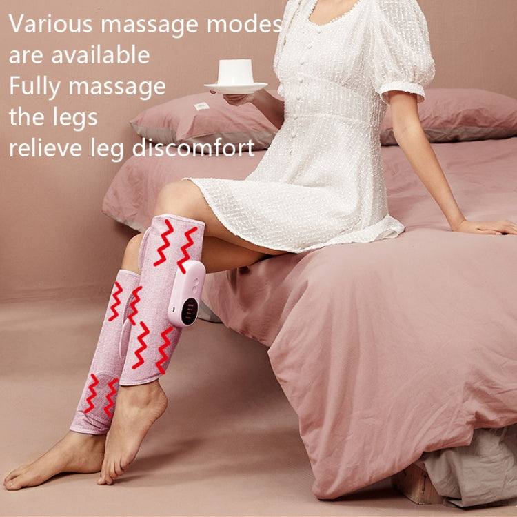 Home Constant Temperature Wireless Leg Massage, Style: Pink Single Hot Compress+Air Pressure - Massage & Relaxation by PMC Jewellery | Online Shopping South Africa | PMC Jewellery