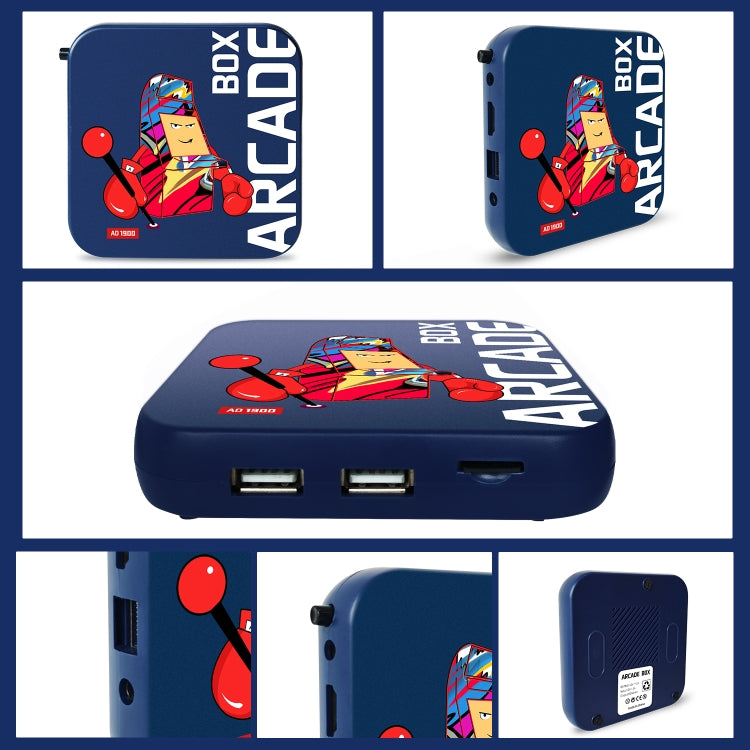 Arcade Box 256G Wireless Video Game Machine Box 4K HD Display For PS1/PSP/N64/DC, US Plug - free shipping - PMC TechLife - Order now!