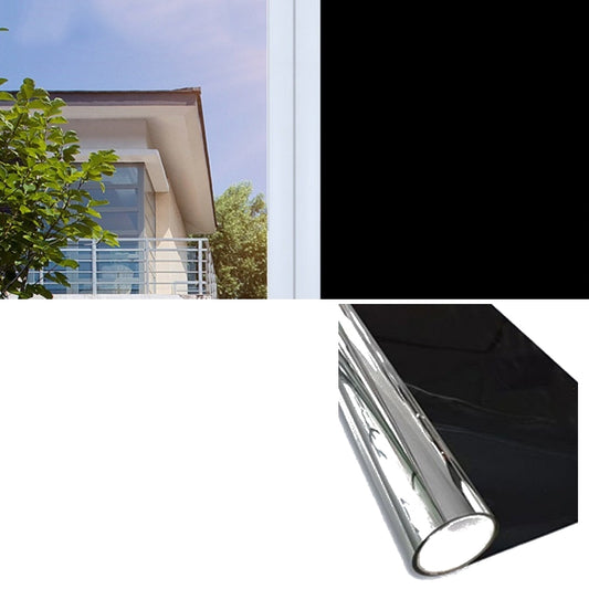 Sunscreen Shading Film One-way Perspective Anti-peeping Glass Sticker, Specification: 30x100cm(Full Shading-Black) - Door & Window Films by PMC Jewellery | Online Shopping South Africa | PMC Jewellery