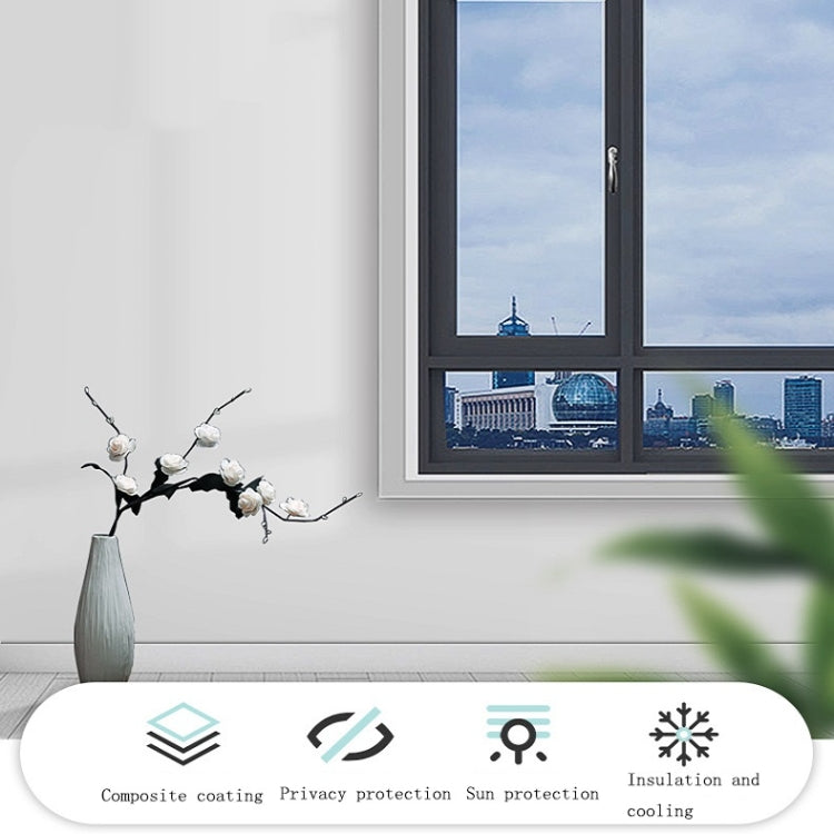 Sunscreen Shading Film One-way Perspective Anti-peeping Glass Sticker, Specification: 30x100cm(Full Shading-Black) - Door & Window Films by PMC Jewellery | Online Shopping South Africa | PMC Jewellery