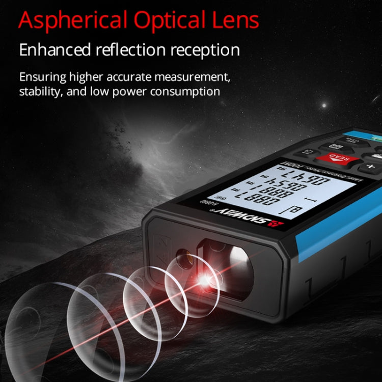SNDWAY H-D120A Handheld Laser Rangefinder Infrared Measuring Instrument, Distance: 120m - free shipping - PMC TechLife - Order now!