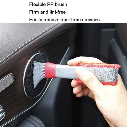 Car Wash Brush Soft Hub Multi-Function Dust Removal Tool, Color: Red Gray Air Outlet Brush - Car washing supplies by PMC Jewellery | Online Shopping South Africa | PMC Jewellery