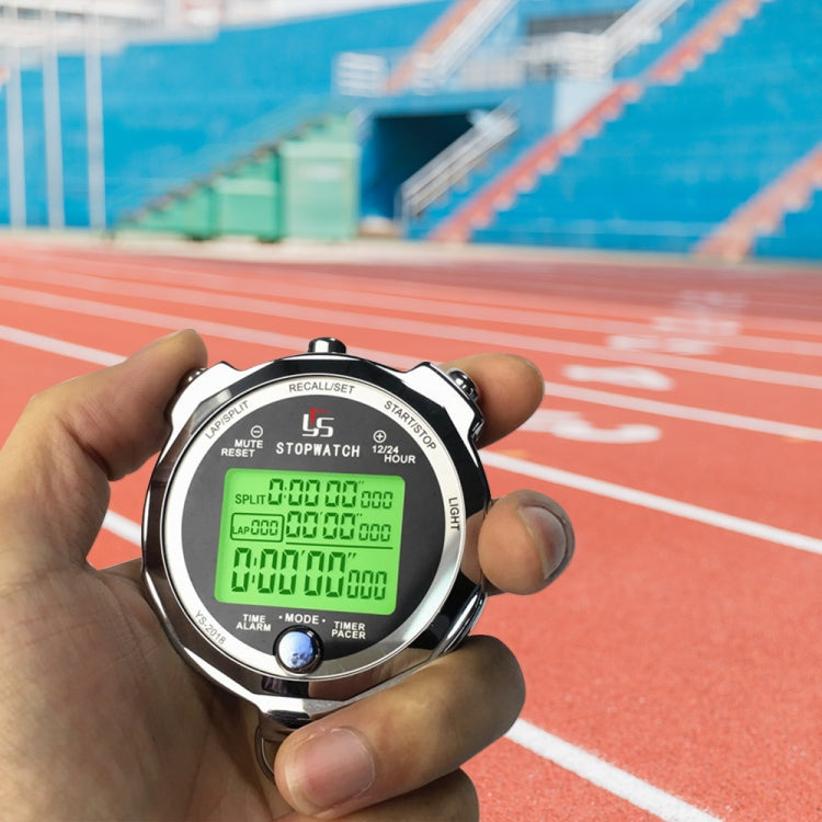 YS Running Training Stopwatch Timer Metal Luminous Stopwatch, Style: One Hundred Memory - Pedometer by PMC TechLife | Online Shopping South Africa | PMC TechLife