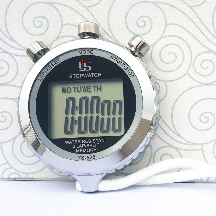 YS Metal Large Screen Display Stopwatch Fitness Sports Competition Electronic Stopwatch(YS-528) - Pedometer by PMC TechLife | Online Shopping South Africa | PMC TechLife