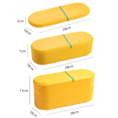 Household Battery Storage Box Data Cable Charger Storage Organizer Box, Color: Gray White Single Layer - Storage Boxes by PMC Jewellery | Online Shopping South Africa | PMC Jewellery