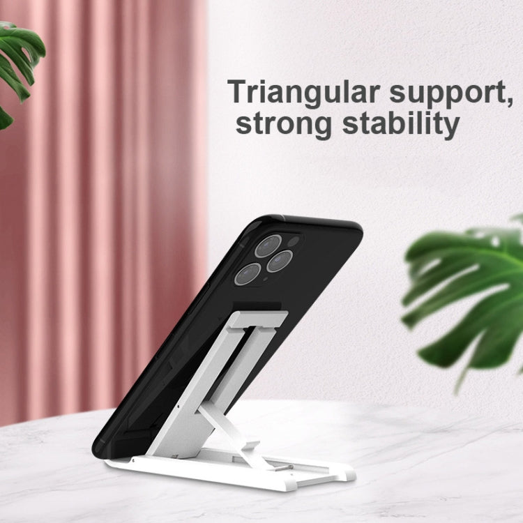2 PCS K30 Multi-speed Adjustment Desktop Mobile Phone Bracket Notebook Folding Bracket(Black) - Desktop Holder by PMC TechLife | Online Shopping South Africa | PMC TechLife