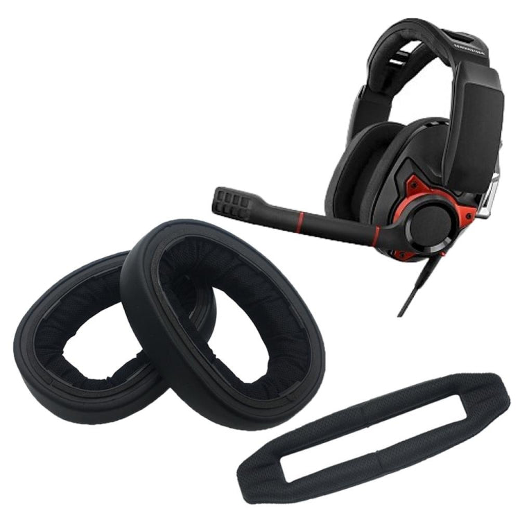 2 PCS Earmuff Head Beam For Sennheiser GSP600 GSP500 GSP670,Style: Lambskin - Earmuff & Pad by PMC TechLife | Online Shopping South Africa | PMC TechLife