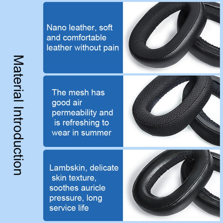 2 PCS Earmuff Head Beam For Sennheiser GSP600 GSP500 GSP670,Style: Lambskin - Earmuff & Pad by PMC TechLife | Online Shopping South Africa | PMC TechLife