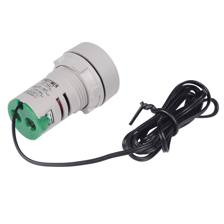 SINOTIMER -20-199 Degrees Celsius Small Temperature Display Indicator(ST16C-02 White) - free shipping - PMC TechLife - Order now!
