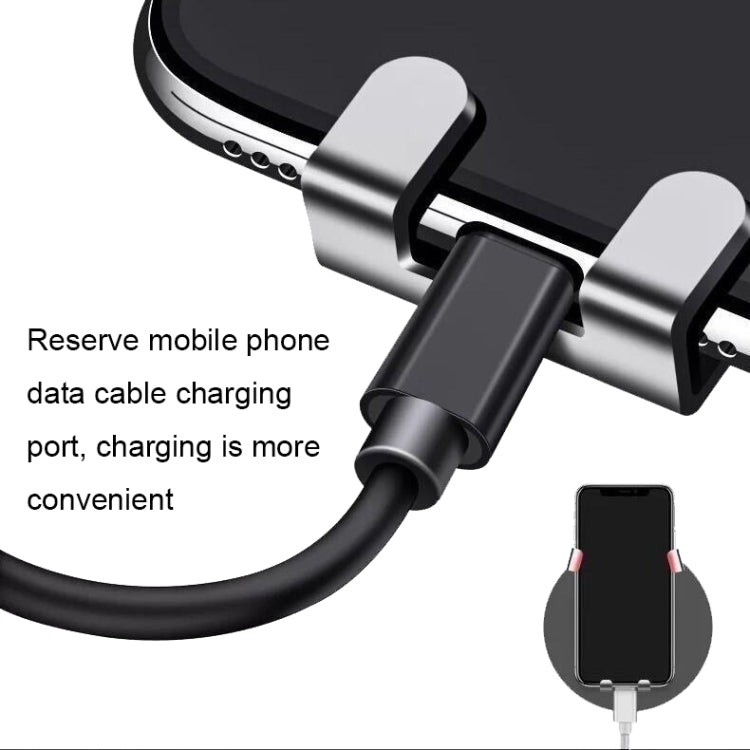 Universal Metal Gravity Car Phone Holder(Silver) - Car Holders by PMC TechLife | Online Shopping South Africa | PMC TechLife
