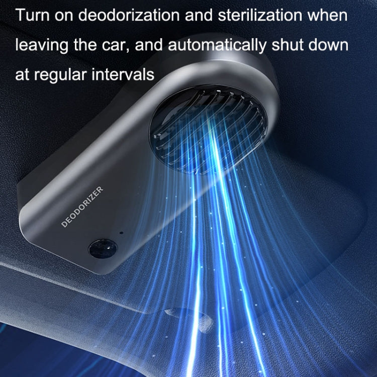 Car Mini Air Purifier Toilet Deodorant Shoe Cabinet Sterilizer(Grey) - Air Purifier by PMC TechLife | Online Shopping South Africa | PMC TechLife