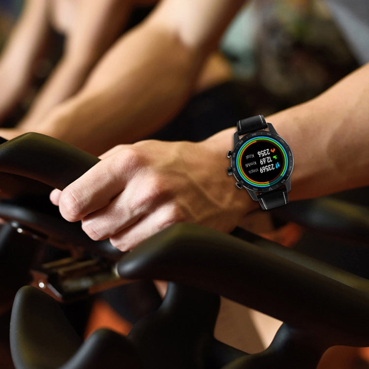 LOANIY DT70 Analog Digital Dual Display Smart Call Watch(Black Silicone) - free shipping - PMC TechLife - Order now!