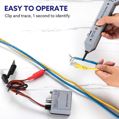 200EP High Accuracy Cable Toner Detector Finder Tester - Lan Cable and Tools by PMC Jewellery | Online Shopping South Africa | PMC Jewellery