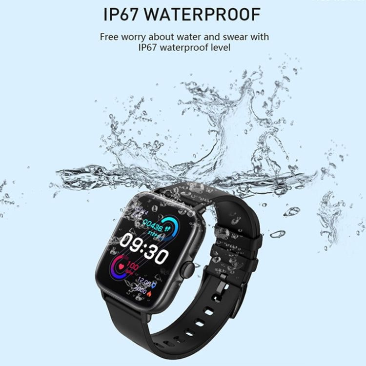 LOANIY Y22 Heart Rate Monitoring Smart Bluetooth Watch, Color: Black - free shipping - PMC TechLife - Order now!