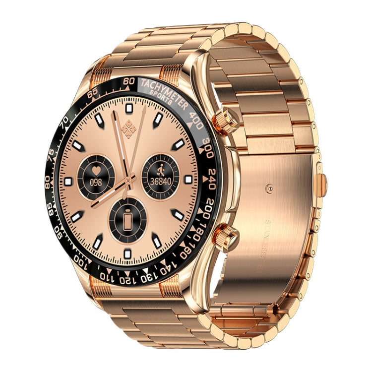 LOANIY E18 Pro Smart Bluetooth Calling Watch with NFC Function, Color: Gold Steel - free shipping - PMC TechLife - Order now!