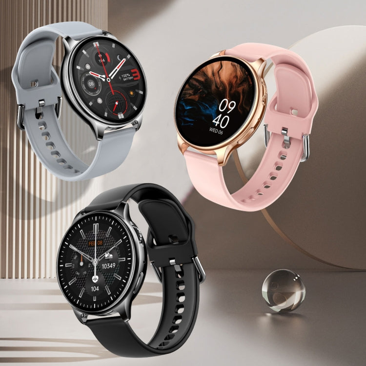 Wearkey Y22 1.32 Inch Bluetooth Calling Smart Watch with Rotary Button(Pink) - free shipping - PMC TechLife - Order now!