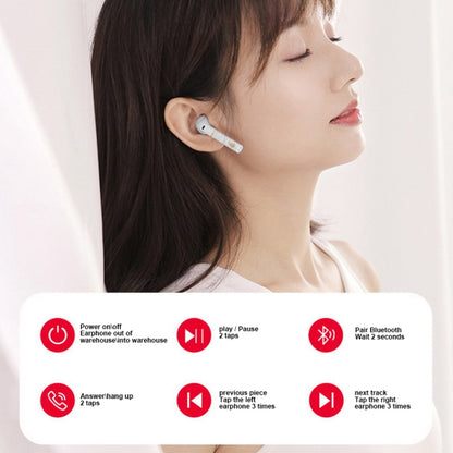 Edifier Z2 Plus Waterproof Touch Wireless Bluetooth Earphnoe(Red) - Bluetooth Earphone by Edifier | Online Shopping South Africa | PMC Jewellery