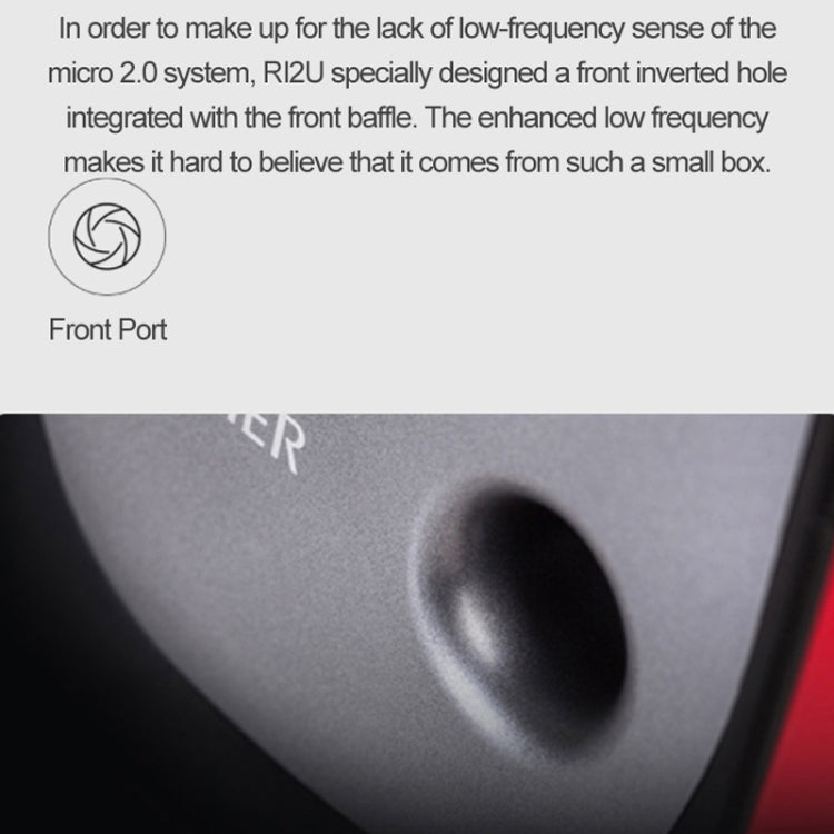 2 PCS Edifier R12U Subwoofer Mobile Phone Mini Desktop Computer USB Audio(White) - free shipping - PMC TechLife - Order now!