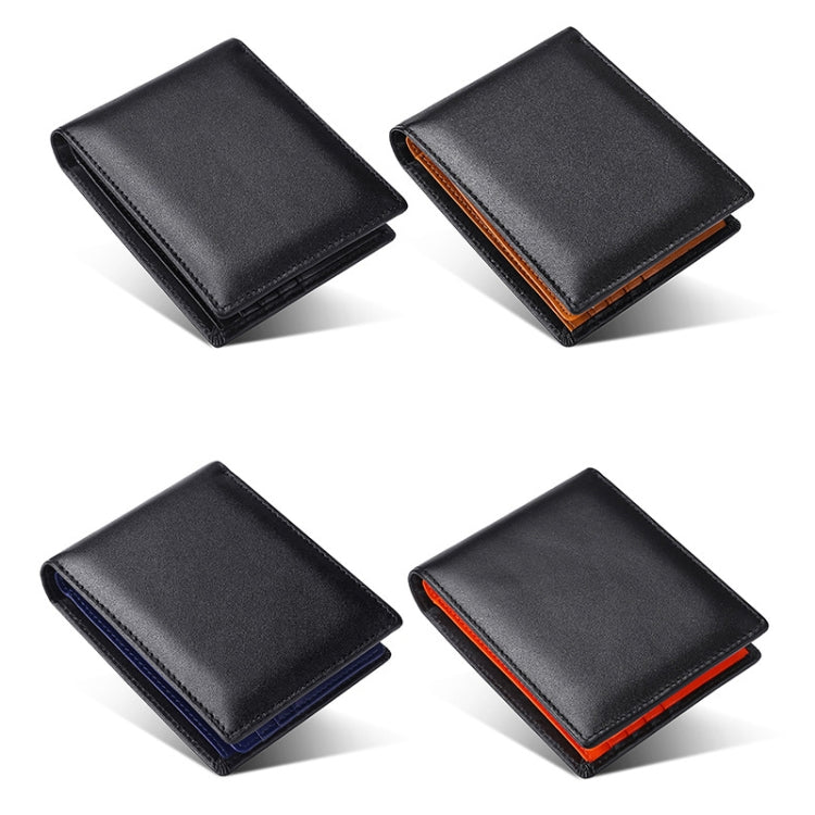 TP-215 Leather RFID Anti-theft Tri-fold Short Wallet(Brown) - free shipping - PMC TechLife - Order now!