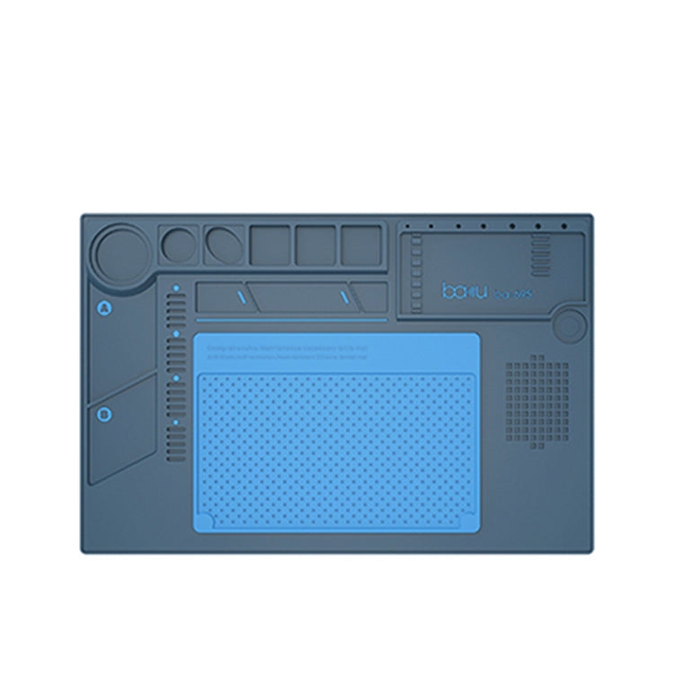 BAKU BA-695  2 in 1 TPR+Silicone Computer Phone Repair Desk Mat Heat Resistant Insulation Mat - free shipping - PMC TechLife - Order now!