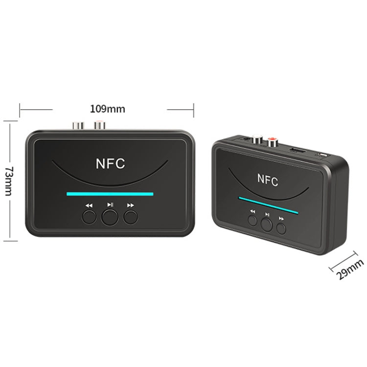 BT-200 NFC Bluetooth Wireless Audio Receiver U Disk Player - Audio Receiver Transmitter by PMC Jewellery | Online Shopping South Africa | PMC Jewellery