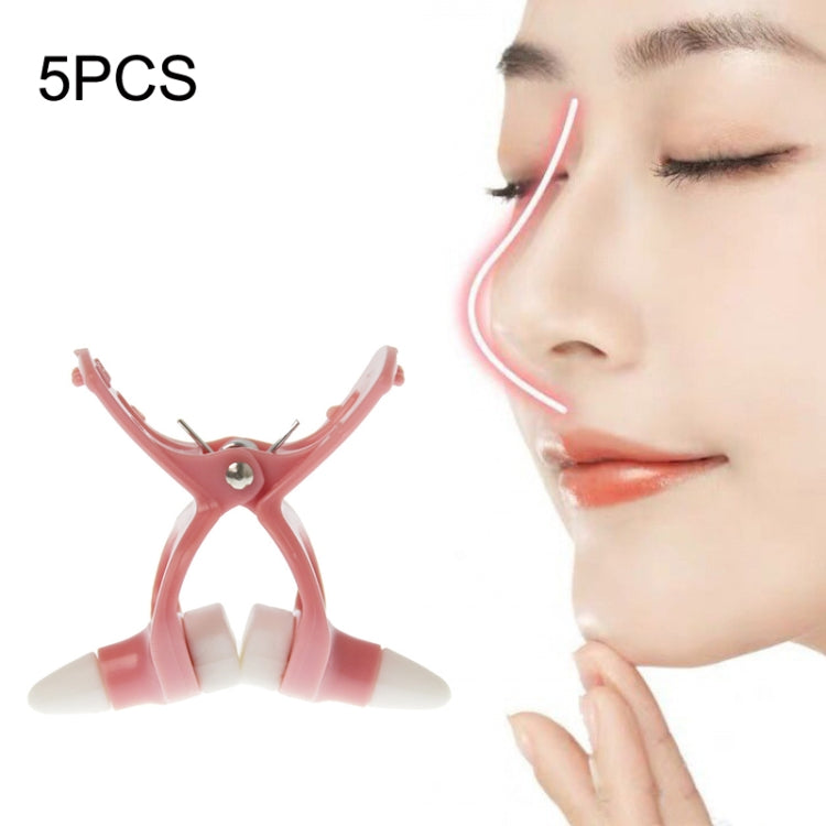 5PCS B0-1-1-5 Nose Alar Nose Clip Nose Bridge Booster Tool(Pink) - Corrector by PMC Jewellery | Online Shopping South Africa | PMC Jewellery