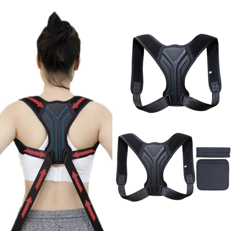 Adult Child Invisible Breathable Anti-hunchback Correction Belt, Specification: M(Correction Belt+Shoulder Pad) - Corrector by PMC Jewellery | Online Shopping South Africa | PMC Jewellery