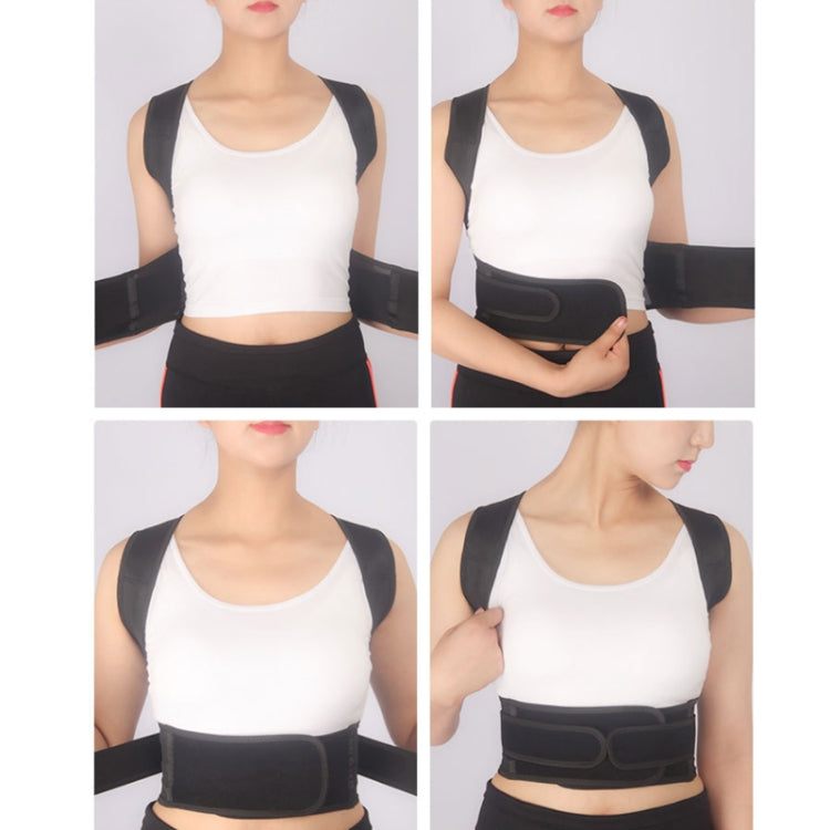 Breathable Anti-hunchback Posture Correction Belt, Specification: XL(Black) - Corrector by PMC Jewellery | Online Shopping South Africa | PMC Jewellery