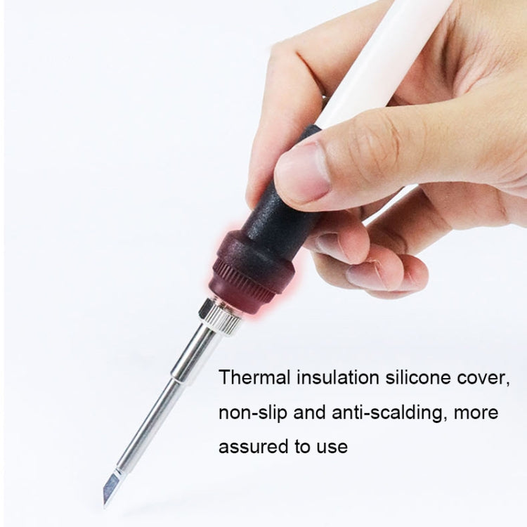QUECOO 1.3-inch Screen Constant Temperature Soldering Iron, Set: EU Plug (955+907) - free shipping - PMC TechLife - Order now!