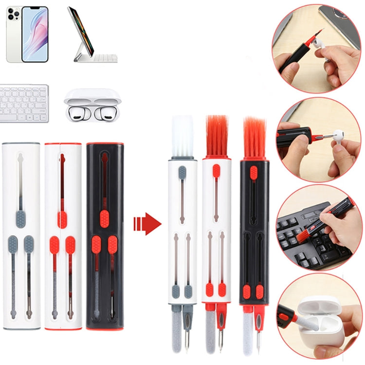 Bluetooth Headphones Earbuds Cleaning Pen(White Gray) - Other Accessories by PMC TechLife | Online Shopping South Africa | PMC TechLife
