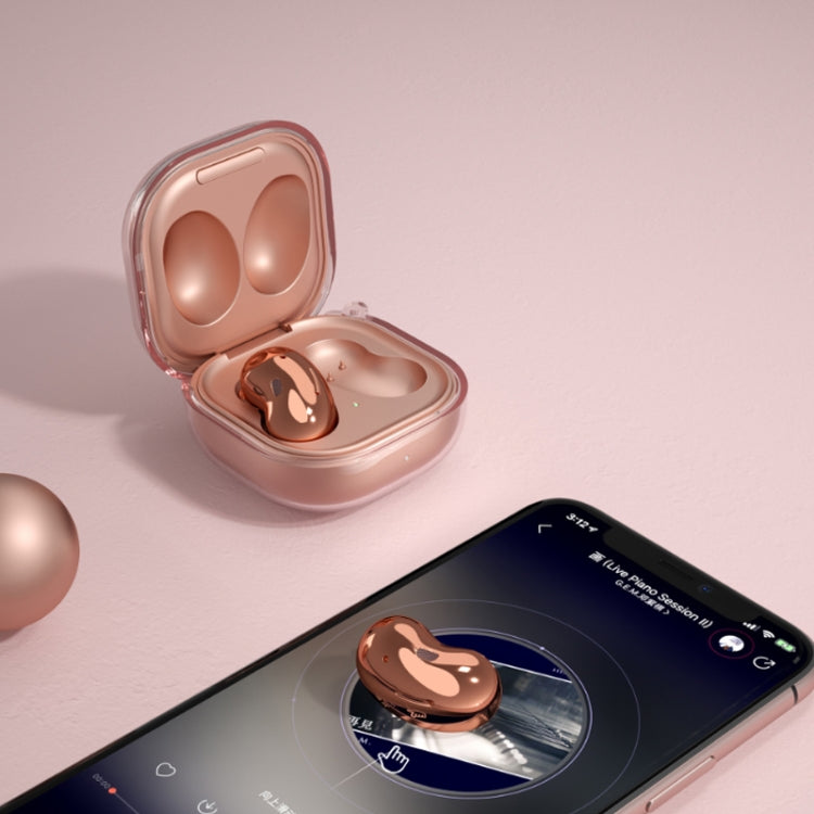 High Transparent TPU Earphone Case For Samsung Galaxy Buds Pro/Live(Purple) - Samsung Earphone Case by PMC TechLife | Online Shopping South Africa | PMC TechLife