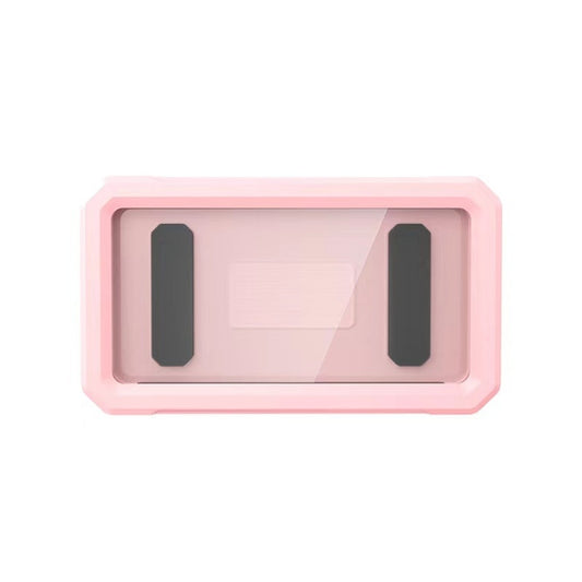 Retractable Rotating Bathroom Waterproof Mobile Phone Box Wall Mount Mobile Phone Holder(Pink) - Hand-Sticking Bracket by PMC Jewellery | Online Shopping South Africa | PMC Jewellery