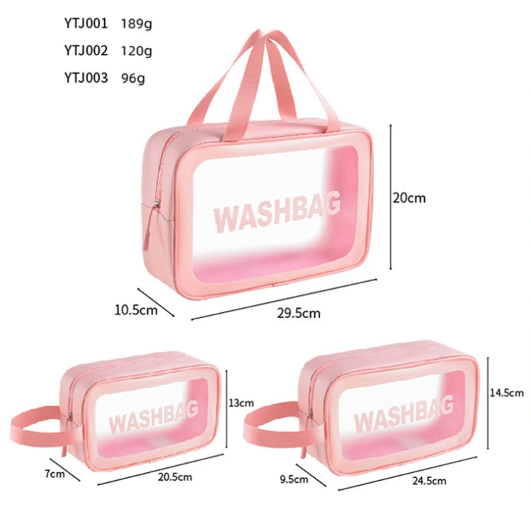 PVC Transparent Waterproof Portable Cosmetic Bag, Size: S (White) - Storage Boxes by PMC Jewellery | Online Shopping South Africa | PMC Jewellery