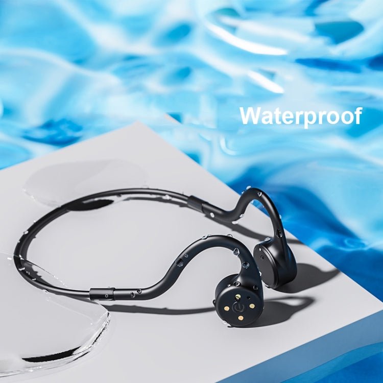 X5 Magnetic Charging Bone Conduction Bluetooth Earphone(Black) - Sport Earphone by PMC TechLife | Online Shopping South Africa | PMC TechLife