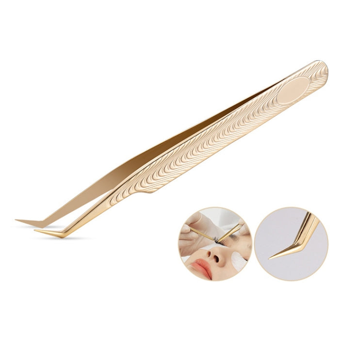 Eyelash Clip Eyelash Tweezers High Precision Eyelash Extension Tool(Princess Tweezers) - Tools by PMC Jewellery | Online Shopping South Africa | PMC Jewellery