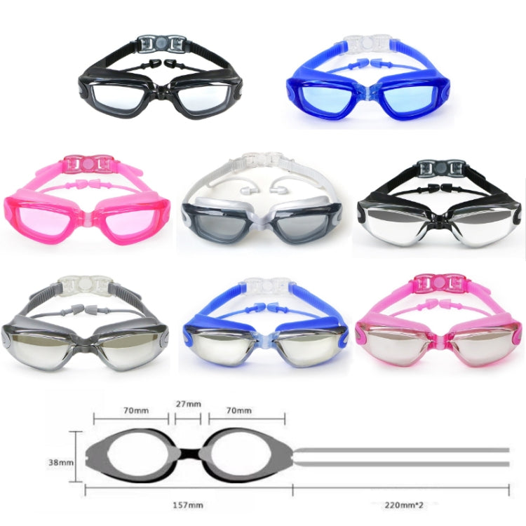 HAIZID Children HD Anti-fog Waterproof Myopia Swimming Goggles, Color: Optical Gray - Swimming Glasses by PMC Jewellery | Online Shopping South Africa | PMC Jewellery