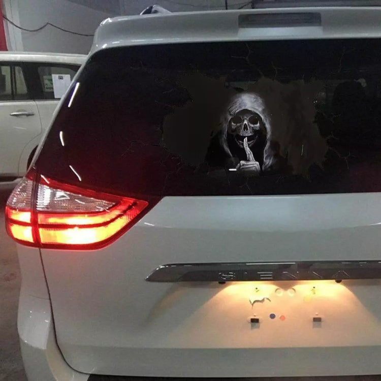 5PCS Halloween Horror Skull Car Window Sticker, Size:, Color: 30x20cm - Decorative Sticker by PMC Jewellery | Online Shopping South Africa | PMC Jewellery