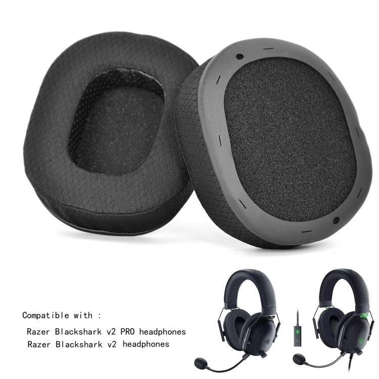 2 PCS Sponge Cover Ear Pads for Razer BlackShark V2 /V2 Pro,Style: Ice Sense - Earmuff & Pad by PMC Jewellery | Online Shopping South Africa | PMC Jewellery