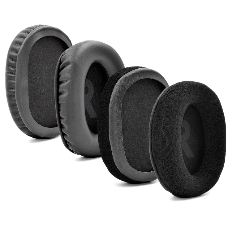 1 Pair Memory Foam Earpads for Logitech Logitech G Pro/G Pro X(Black Velvet Cloth) - Earmuff & Pad by PMC TechLife | Online Shopping South Africa | PMC TechLife