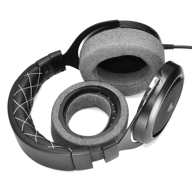 2pcs Earmuffs Earpads For CORSAIR HS50 Pro HS60 Pro HS70 Pro Grey