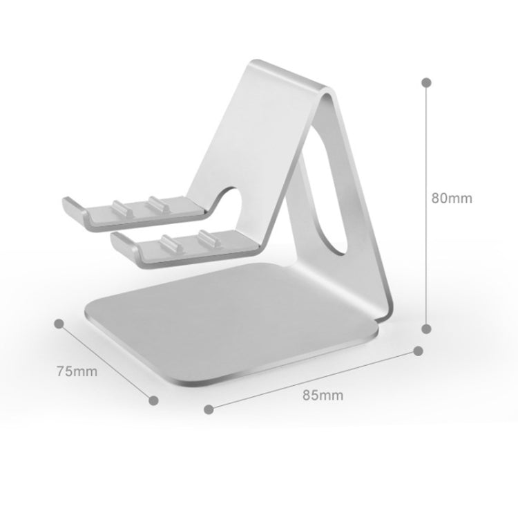 3-gear Adjustable Lazy Metal Mobile Phone Tablet Bracket(Rose Gold) - Desktop Holder by PMC TechLife | Online Shopping South Africa | PMC TechLife