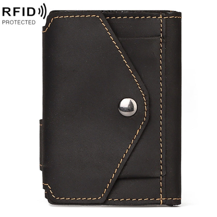 HUMERPAUL BP906 Credit Card Cover RFID Anti-Theft Brush Card Bag(Black) - free shipping - PMC TechLife - Order now!