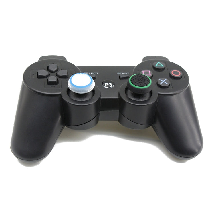 10 PCS Gamepad Silicone Luminous Button Cap Rocker Cap For PS5/PS4/PS3/ONE/360/PRO/series X/S(Transparent Blue Circle) - Cases by PMC TechLife | Online Shopping South Africa | PMC TechLife