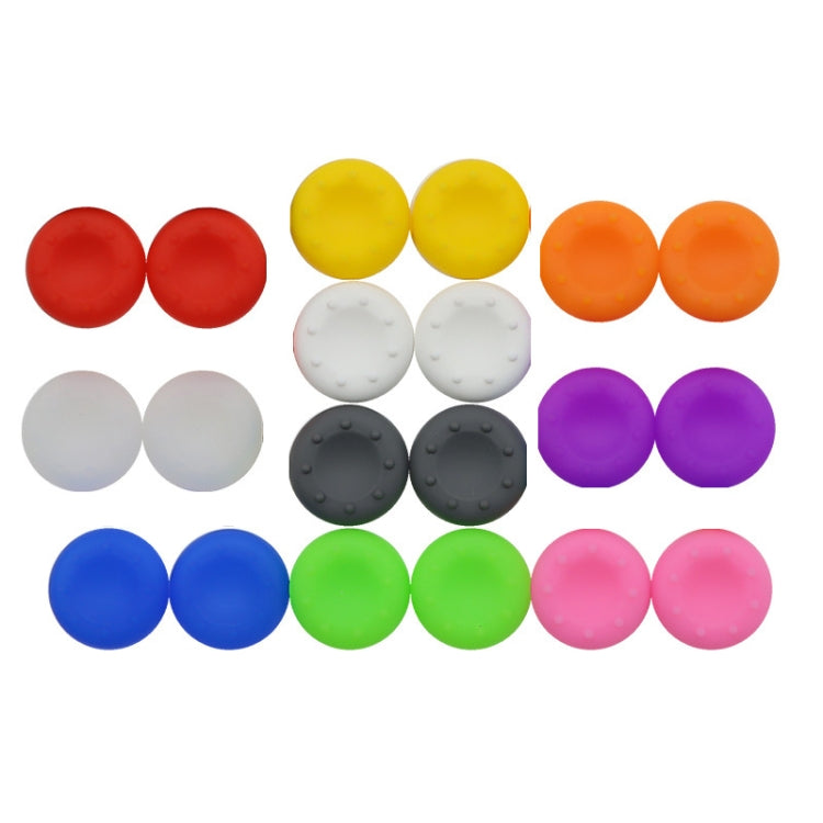 20 PCS Gamepad Silicone Rocker Cap For PS5/PS4/PS3/ONE//360/PRO/series X/S(Orange) - Cases by PMC TechLife | Online Shopping South Africa | PMC TechLife