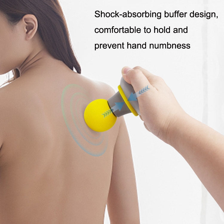 Mini Fascia Device Smart Whole Body Muscle Vibrating Massage Relaxer, Style: Enhanced Model (Yellow) - free shipping - PMC TechLife - Order now!